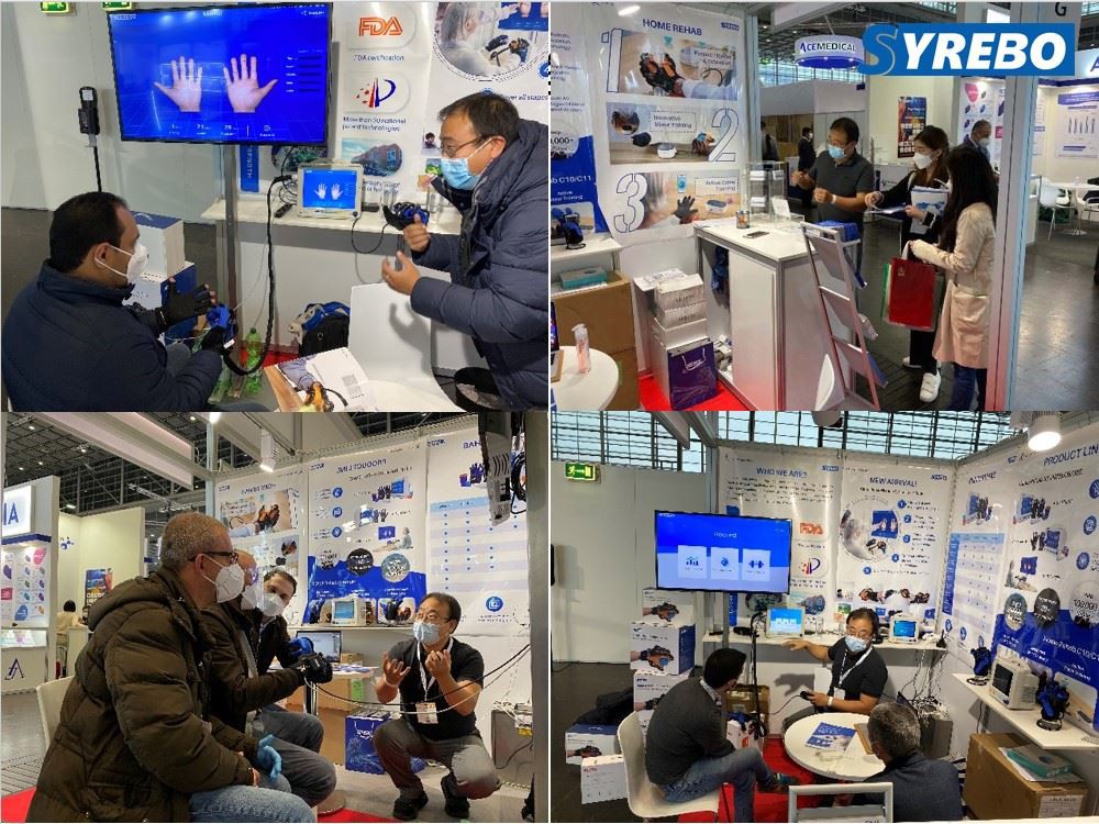 SiYi Intelligence, MEDICA 2021에서 최신 소프트 외골격 손 재활 로봇 시스템 공개, 유럽 신경 재활 시장의 격차 해소